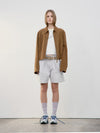 Real Leather Jacket - Camel