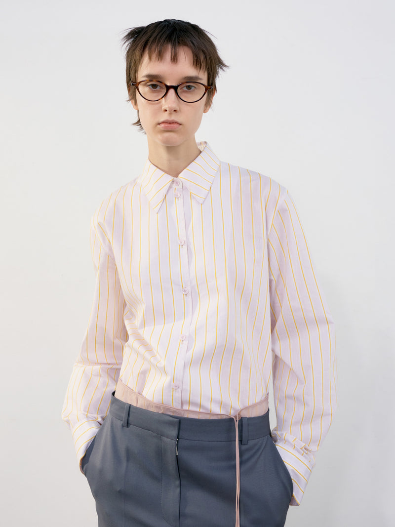 Stripe Classic Shirt - Pink