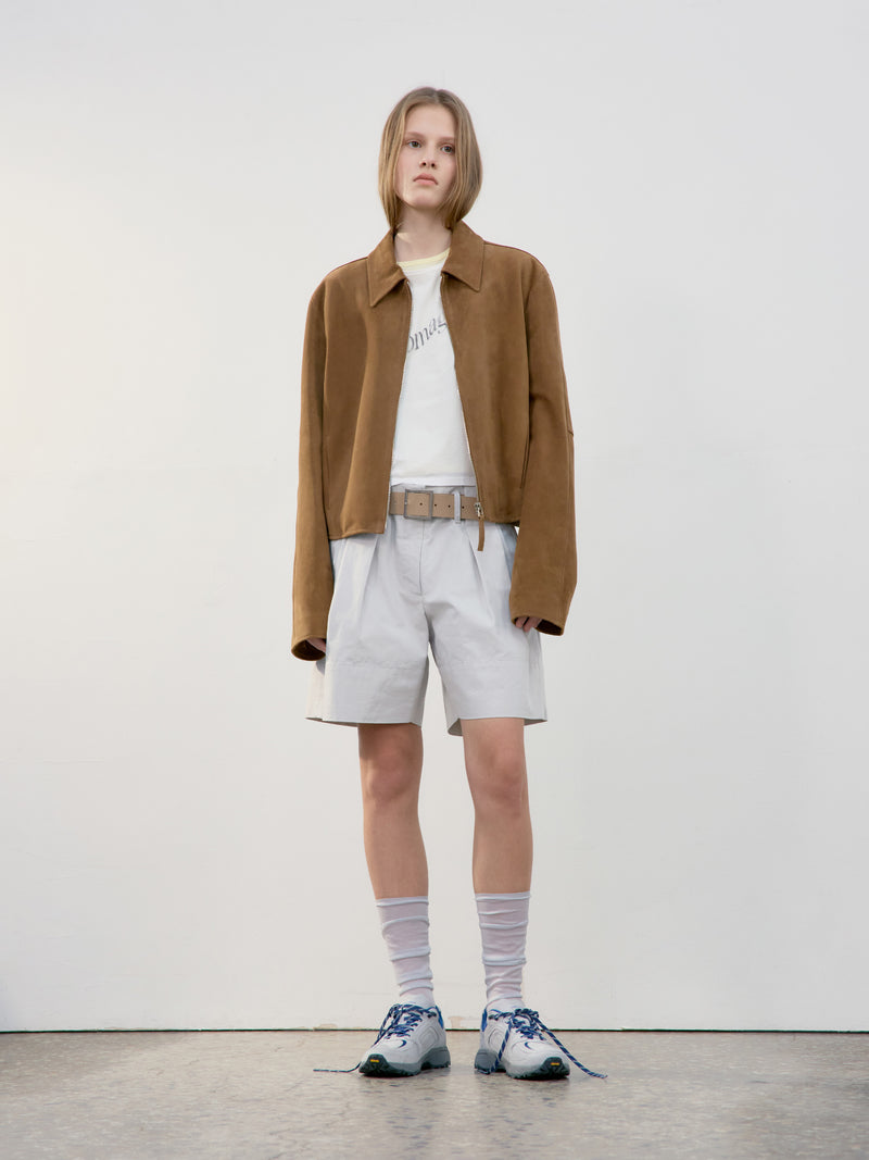 Real Leather Jacket - Camel