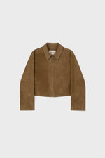 Real Leather Jacket - Camel