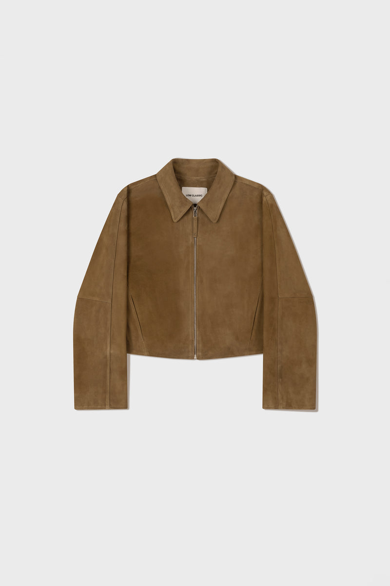 Real Leather Jacket - Camel
