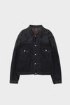 [17END x LOW CLASSIC] Short Trucker Jacket - Mahogany Blue