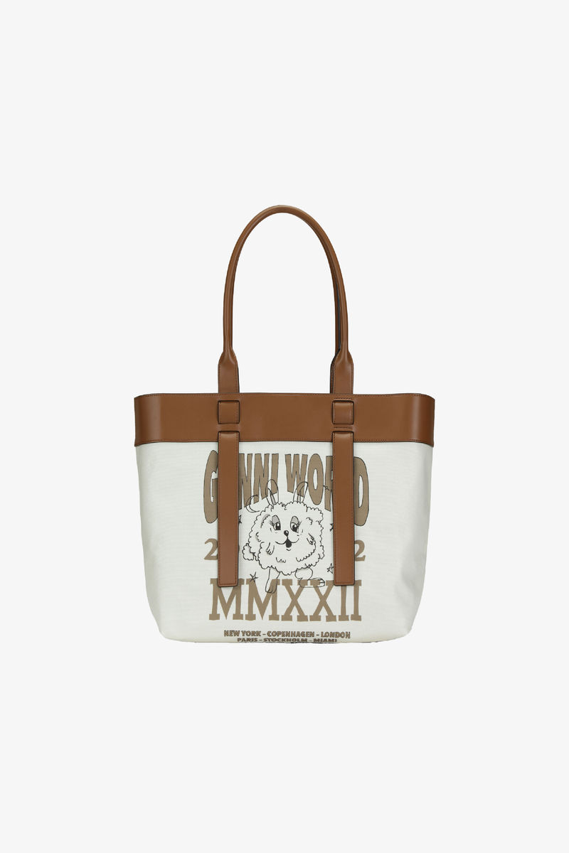 Canvas Tote - Egret
