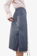 Classic H-Line Skirt - Grey