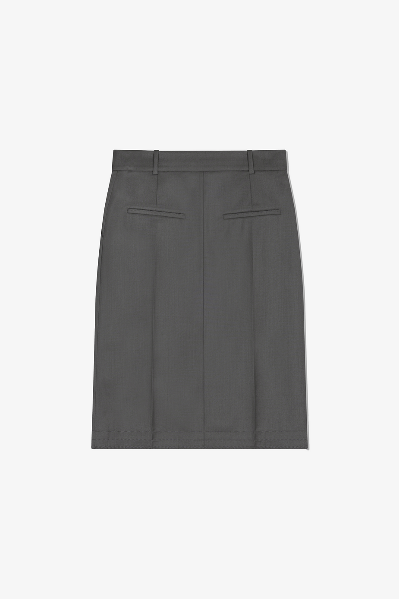 Classic H-Line Skirt - Grey