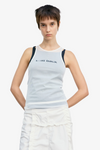 Raw Cut Shirring Skirt - White