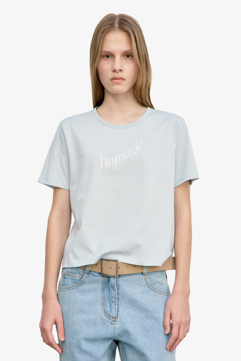 Homage T-Shirt - Light Blue