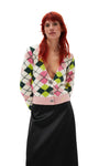 Double Satin Maxi Skirt - Black