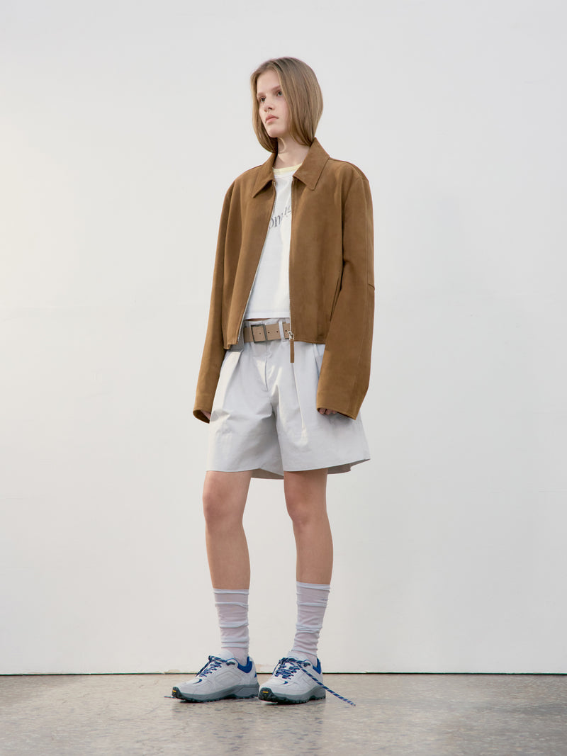 Real Leather Jacket - Camel
