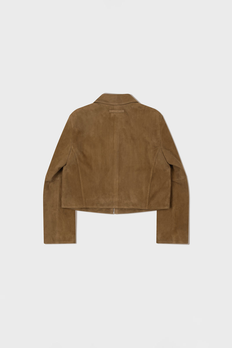 Real Leather Jacket - Camel