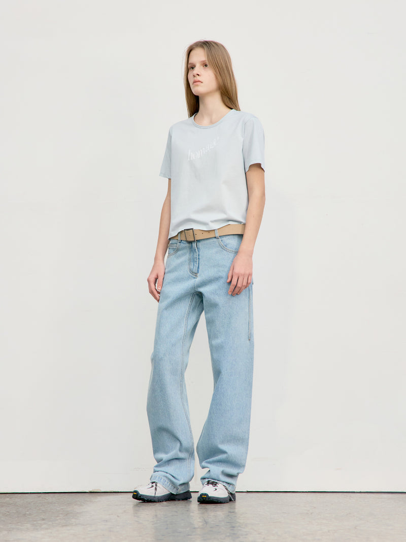 Homage T-Shirt - Light Blue