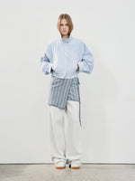 Jersey Cocoon Fit Pants - Light Grey