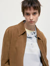 Real Leather Jacket - Camel