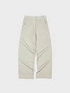 Jersey Cocoon Fit Pants - Light Grey