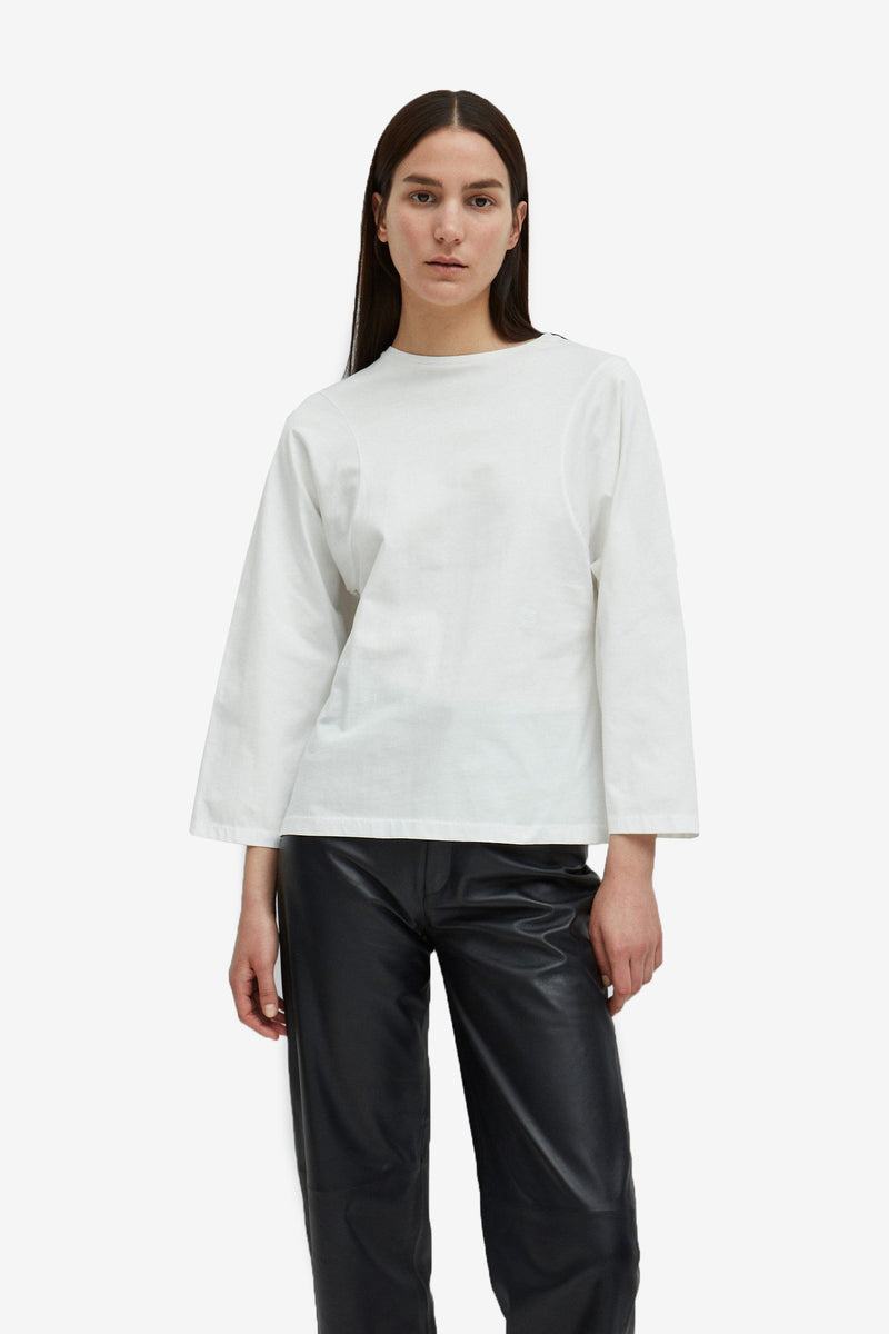 Espera Long Sleeve Tee - White