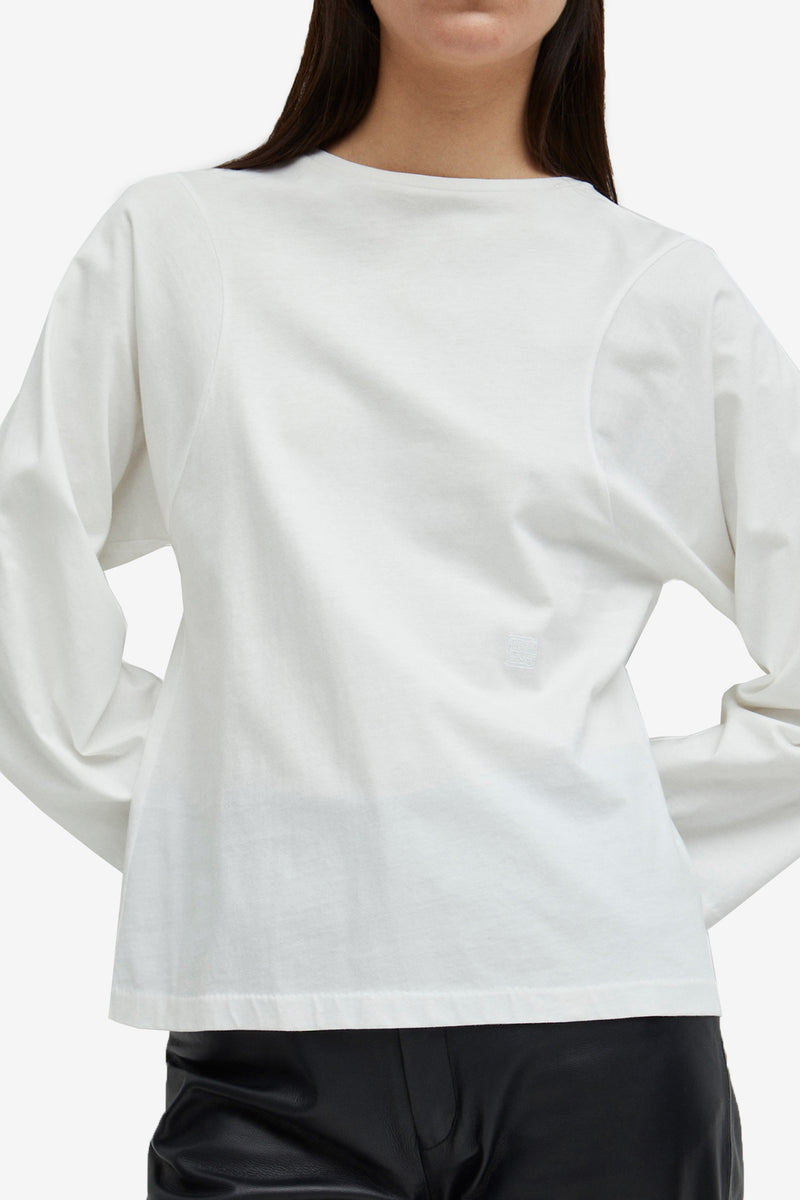 Espera Long Sleeve Tee - White