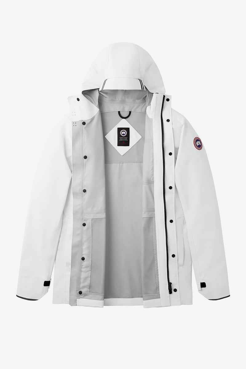 Nanaimo Rain Jacket－North Star White
