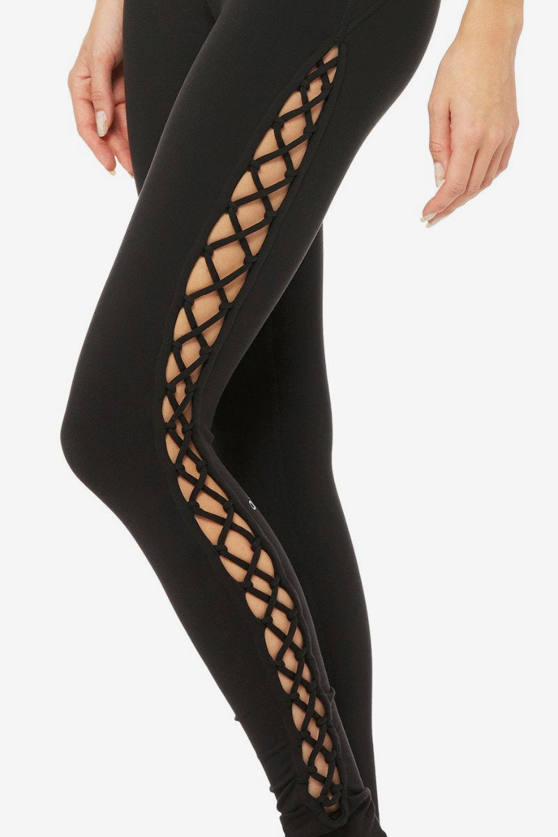 Interlace Legging - Black