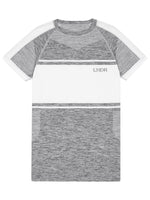 Varsity Tee - Grey Marl