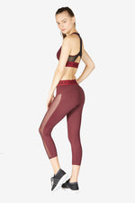 Alden Cropped Tight - Raspberry