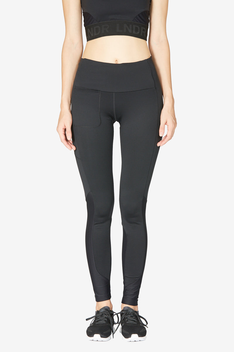 Transit Legging - Plain Black