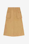 Cotton Canvas Skirt