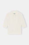 Short Sleeve Top - Egret