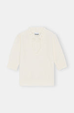 Short Sleeve Top - Egret