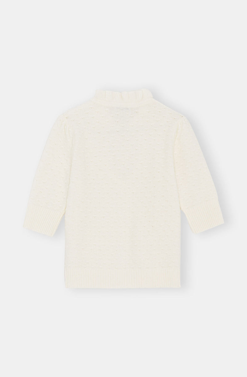 Short Sleeve Top - Egret