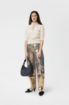 Short Sleeve Top - Egret