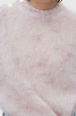 Brushed O-Neck Vest - Lilac Sachet