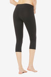 Airbrush Capri Legging - Black