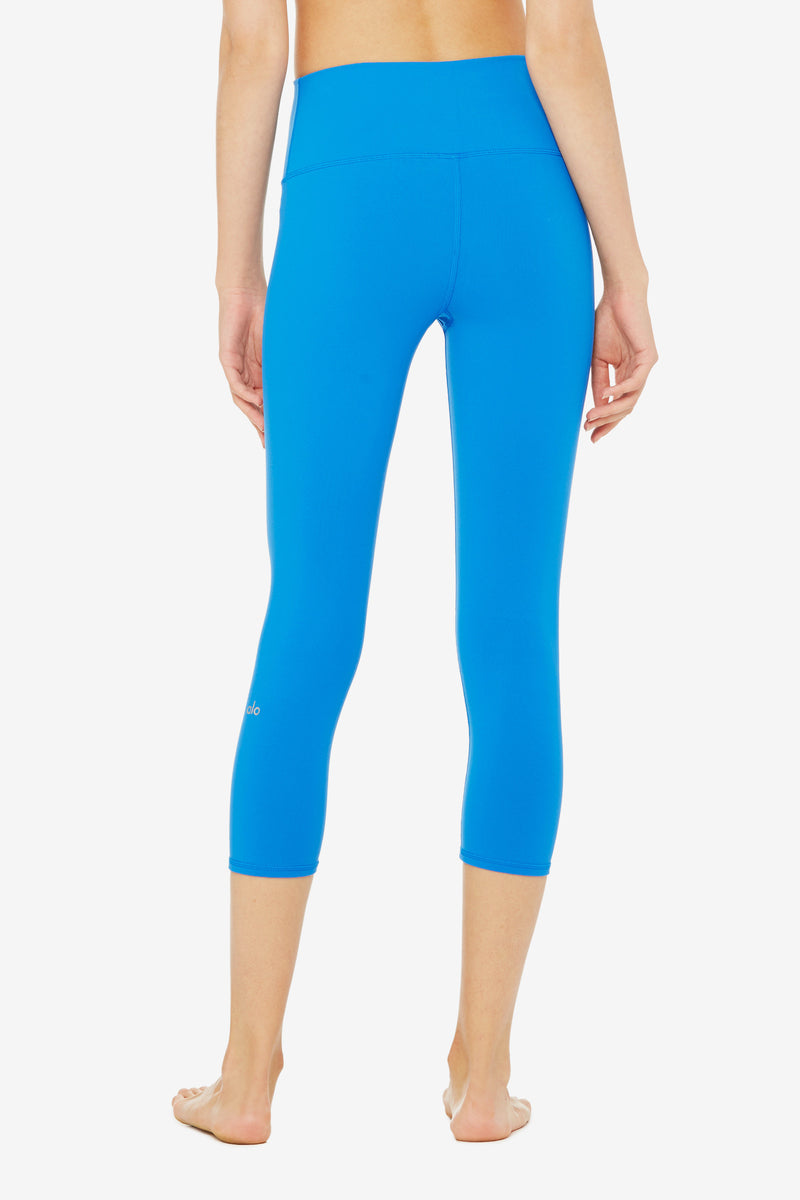 High-Waist  Airbrush Capri - Atlas