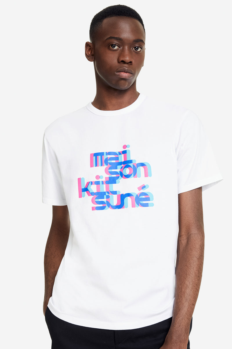 Neon Offset Typo Classic T-Shirt